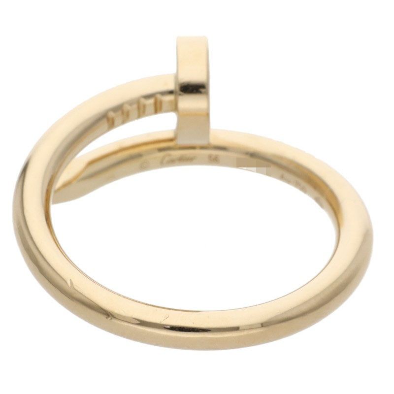 Cartier Juste UN CLOU RING Juste Un Clou 18K Yellow Goldring Men's 56 17