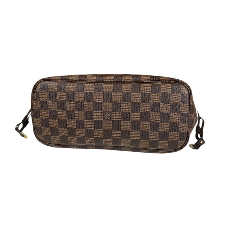 Louis Vuitton Neverfull PM Damier Tote Bag Damier Canvas N41359 Brown Ladies