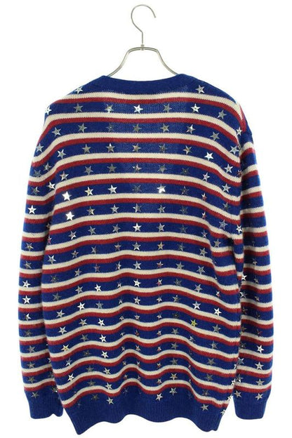 Celine 21SS 2a18k731m Embroidery Star Loose Cardigan Men's S