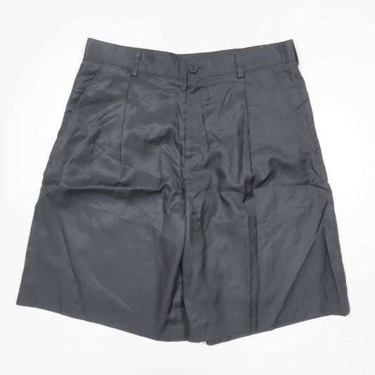 DIOR Tuck Shorts Slacks Half Pants Wide 03tc118a4817 Cupra Bottoms Black 48