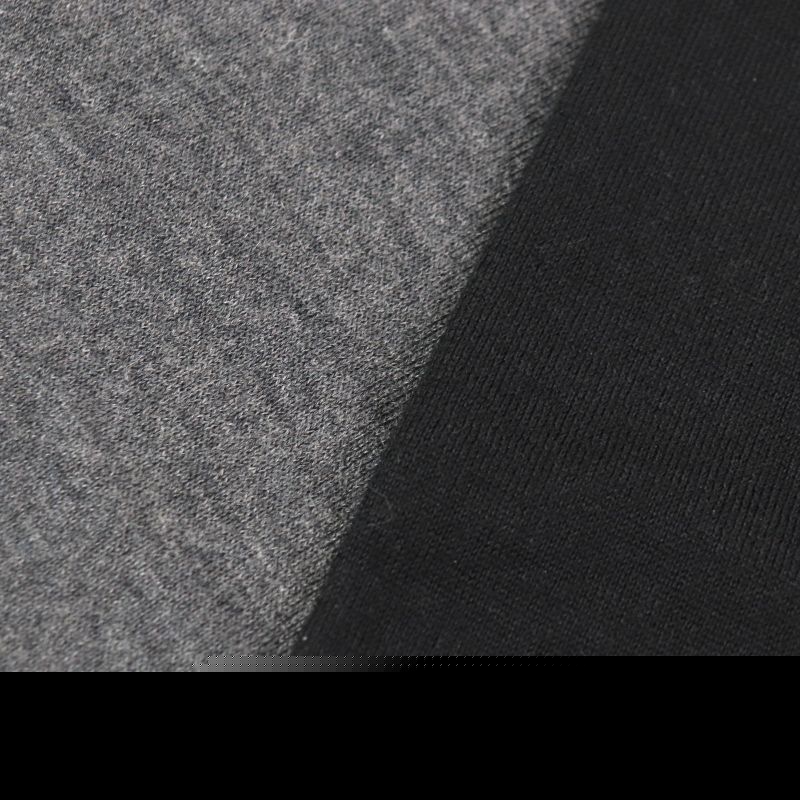 Hermes Alle Le Tour Cashmere Silk H Embroidery Reversible Scarf Black Gray