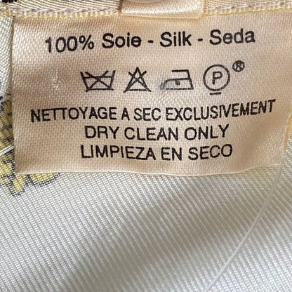 Hermes Shirt Long Sleeves Silk Mont Sainct Michel Mont Saint Michel Multicolor