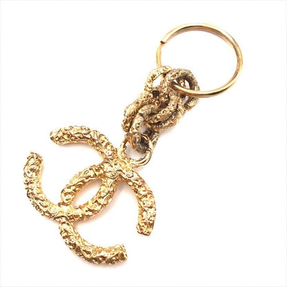 Chanel CC Logo Lava Magma Gold Key Holder Key