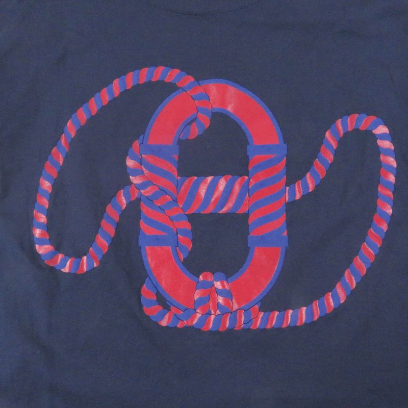 Hermes 23SS 3e4621dl Cartouche Chaine D'ancre Mock Neck Short Sleeve T-shirt