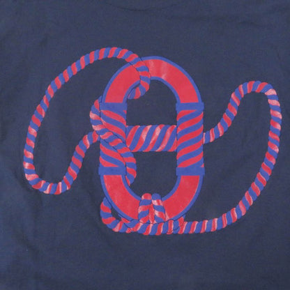 Hermes 23SS 3e4621dl Cartouche Chaine D'ancre Mock Neck Short Sleeve T-shirt