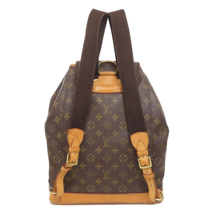 Louis Vuitton M51135 Montsourisgm Backpack Daypack Monogram Canvas Women