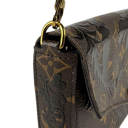 Louis Vuitton Chain Wallet Crossbody Shoulder Bag Monogram Pochette Felicie