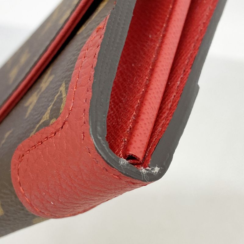 Louis Vuitton Long Wallet Monogram Portefeuille Sarah Retiro M61184 Threes