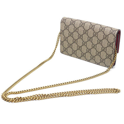 Gucci Chain Shoulder Bag 481292 GG Supreme *stone Removed