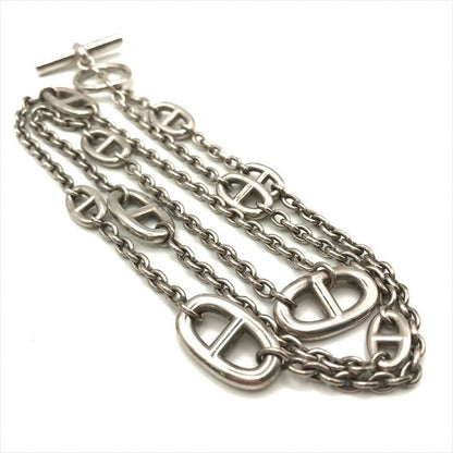 Hermes Chaine D'ancre Farandole Necklace Silver