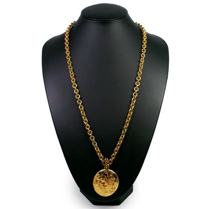 Chanel Coco Mark Gold Plated 93P Ladies 110.4g Necklace