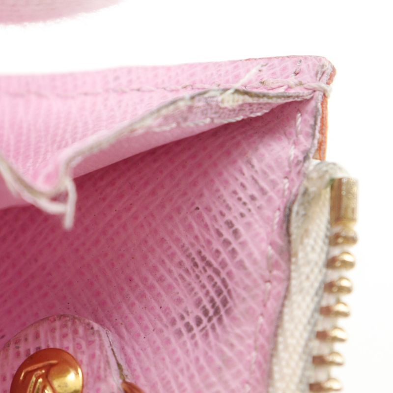 Louis Vuitton Pochette Cles M93734 Monogram Multicolor White Ca4019 Ladies Coin