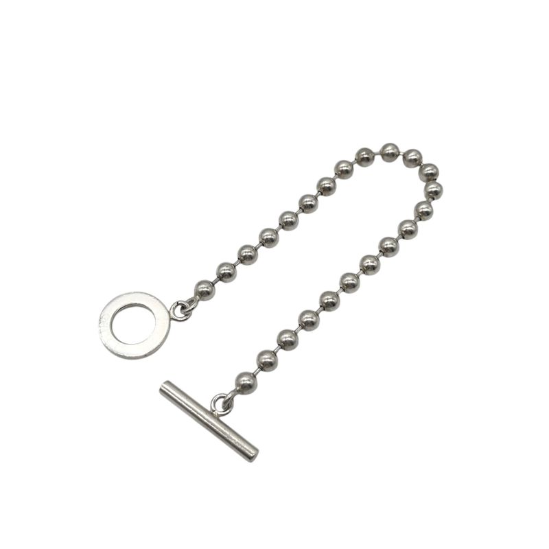 Gucci Bracelet 925 SV 925 SV Ball Chain Silver