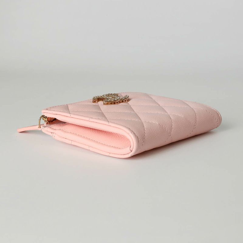 Chanel Card Case Fragment Case Pink