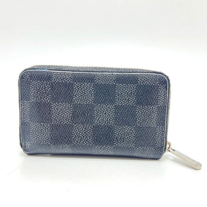 Louis Vuitton Coin Case Graphite Zippy Coin Purse N63076 Damier Graphite Canvas