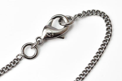 Chanel Necklace Pendant 2way Chanel Coco Mark Pearl Motif Burgundy Gunmetal