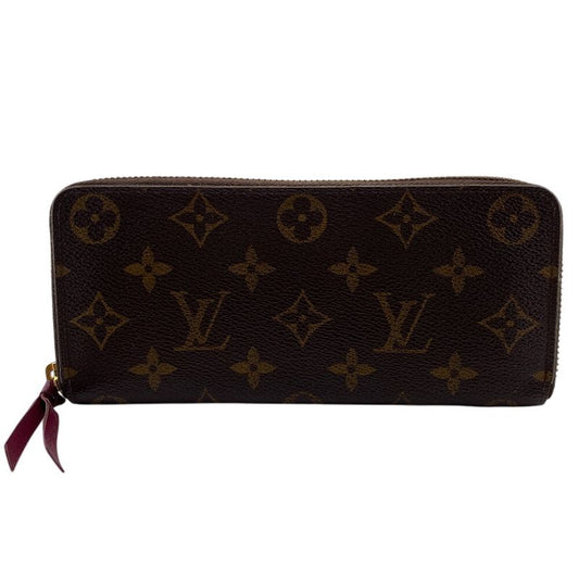 Louis Vuitton M60742 Portefeuille Cles Mance Round Zipper Monogram Long Wallet