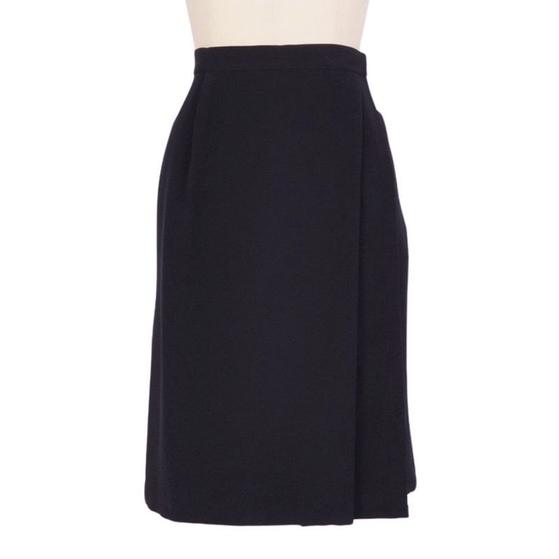 Hermes Skirt Wrap Skirt Silk Bottoms Lady