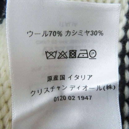 Christian DIOR 21AW 144m01am318 Wool Cashmere Blend DIOR Marinière Motif Logo