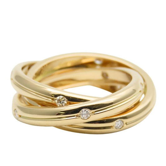 Cartier Ring - Ring Constellation Trinity 3strands 49 18K Yellow Gold Diamonds