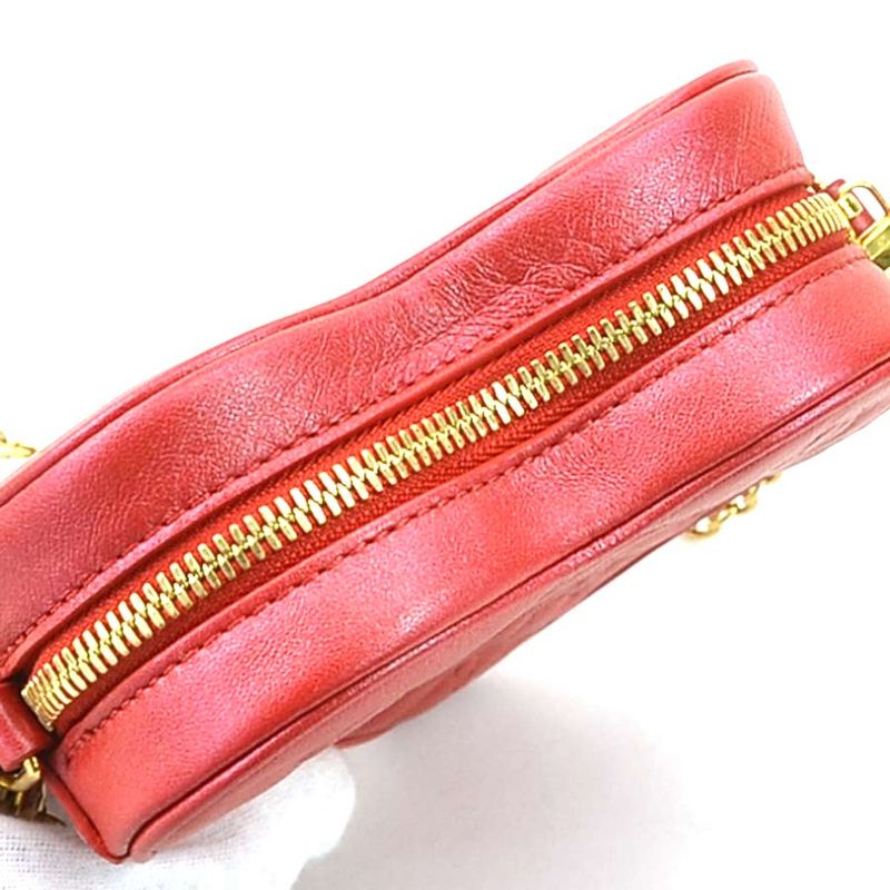 Louis Vuitton Shoulder Bag Monogram Empreinte Heart On Chain M80837