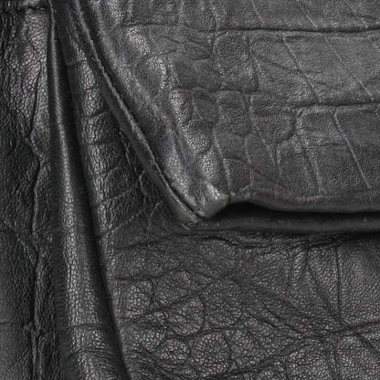 Saint Laurent Paris 620663 Monogram Croc Shape Pressed Chain Shoulder Bag Women