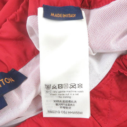 Louis Vuitton 22SS 3D Pocket Monogram Boardshorts Red S Genuine