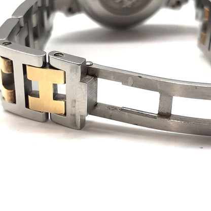 Hermes Clipper Cl4.220 Date Cream Dial Quartz Ladies Watch Working 005913