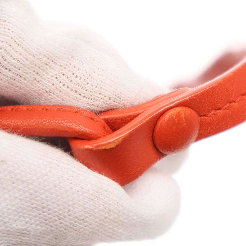 Bottega Veneta Nodini Intrecciato Leather Shoulder Bag in Red