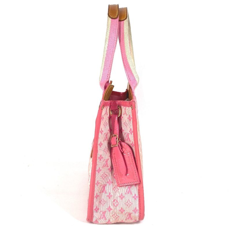 Louis Vuitton Tote Bag Sac Catrine M92930 Monogram Mini Canvas Pink