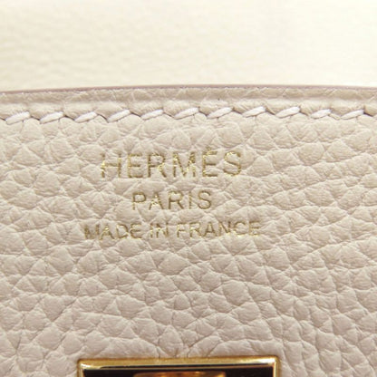 Hermes Birkin 25 Cles Gold Hardware Handbag Togo Women