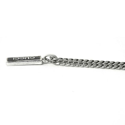 Gucci Necklace Enamel Pendant Black