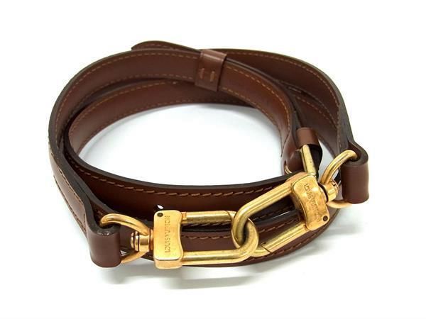 Louis Vuitton Shoulder Strap For Bag Shoulder Crossbody Ladies Brown Az0260