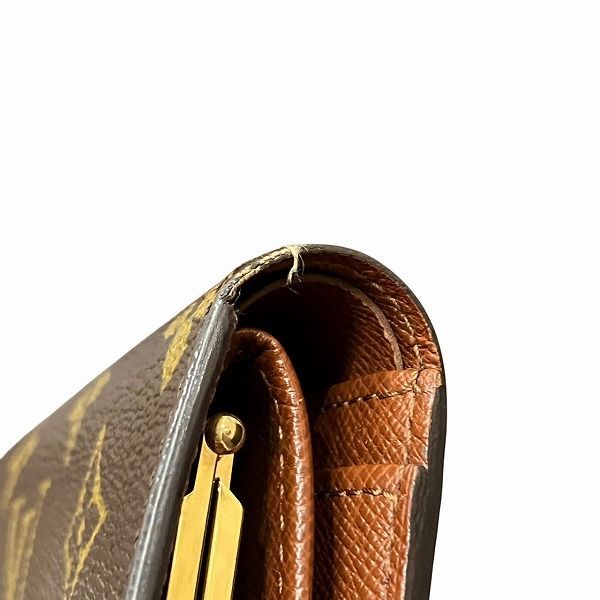 Louis Vuitton Monogram Porte Monet Vieux Viennois M61663 Clasping Bifold Wallet