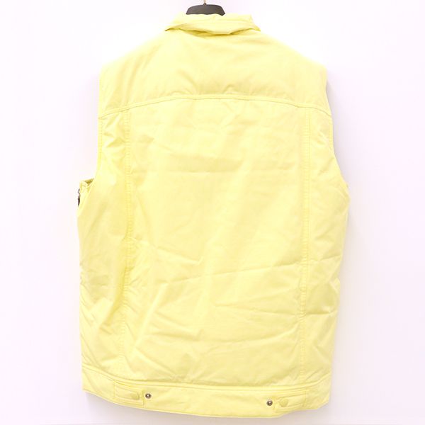Louis Vuitton Down Vest Medium Boa Vccw02 Ca36929 Ladies Size 38 Lemon Yellow