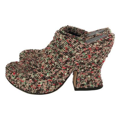 Bottega Veneta - Boo Cles Wedge Mule Sandals - 37 - Multicolor - Women's