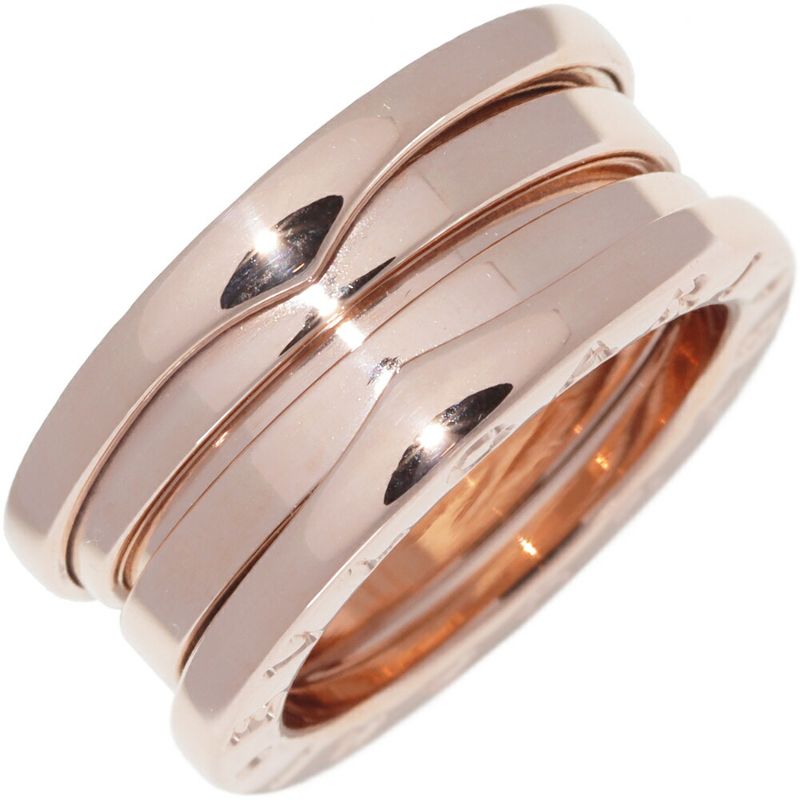 Bulgari Ring 18K Pink Gold Bzero1 Ring S