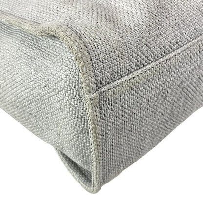 Chanel Tote Bag Deauville Line GM Light Gray X Black 2WAY / Chain Shoulder /