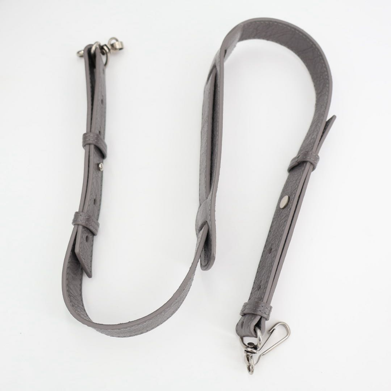 Balenciaga Handbag Shoulder Bag Neo Classic M Leather Gray Women 702502