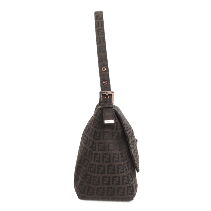 Fendi Zucca Pattern Handbag Canvas Women