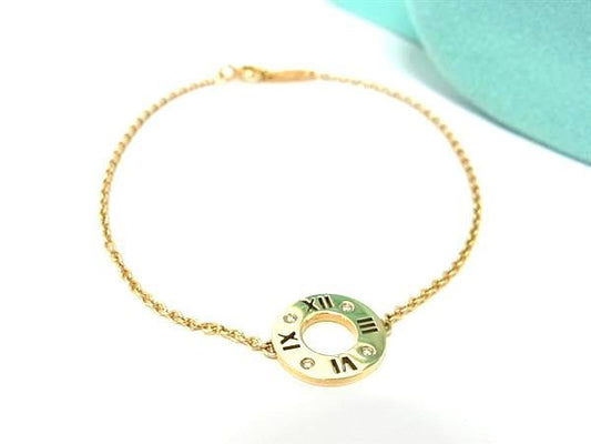 Tiffany & Co Tiffany & Co Atlas Open 18K Au750 18k Gold Diamond 4P