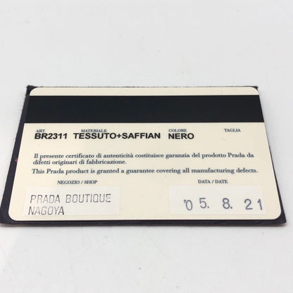 Prada Nylon Tote Bag Shoulder Bag Shoulder Tote Semi Shoulder Br2311 Black