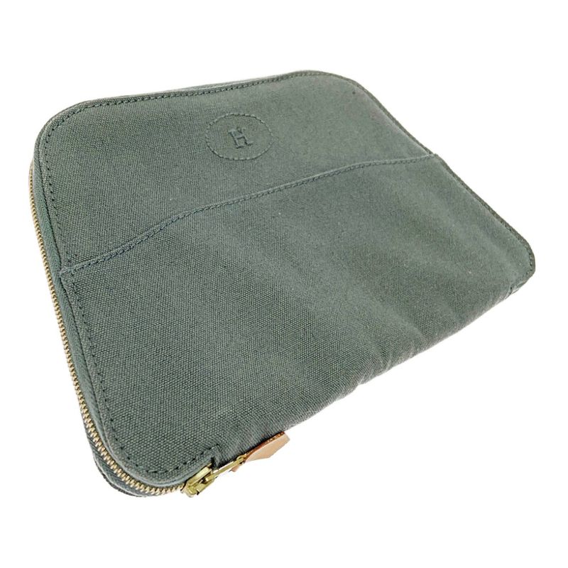Hermes Cotton Pouch Grooming Set with Box 418777
