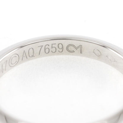 Cartier Knife Edge Pt950platinum #7 Ladies 3.5g Ring
