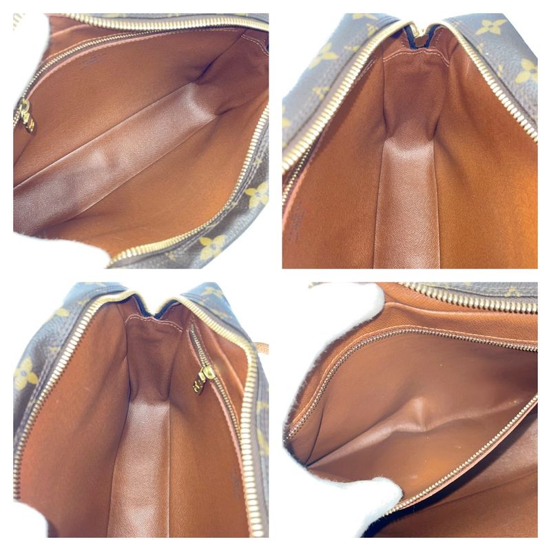 Louis Vuitton M51274 Monogram PVC Trocadero 27 Shoulder Bag Brown 370355