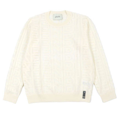  Fendi MARC Jacobs Fendi MARC Jacobs 2022 Fzx131 Wool 77% Logo Allover Pattern