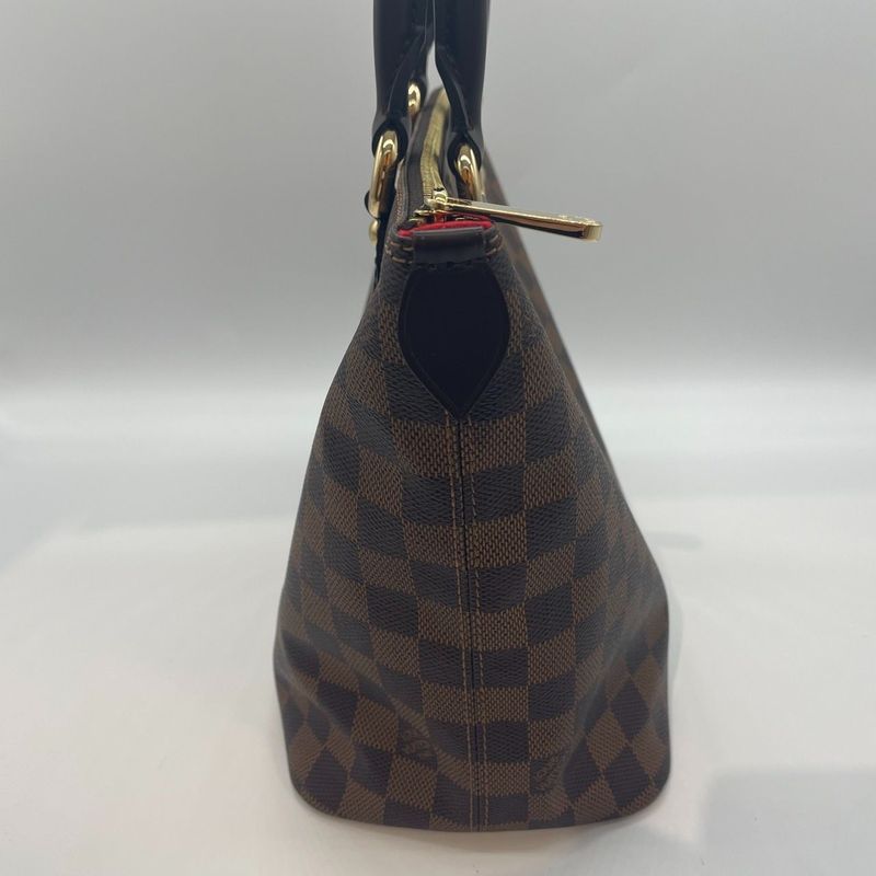 Louis Vuitton Damier Saleya PM N51183 Handbag Shoulder Bag Brown Preowned 005445