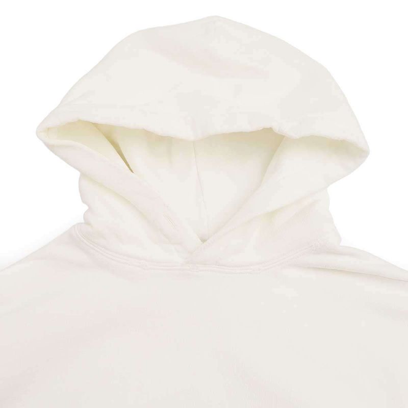 Balenciaga No Comment Pullover Damaged Hoodie 675003 Tlvg4 White 1