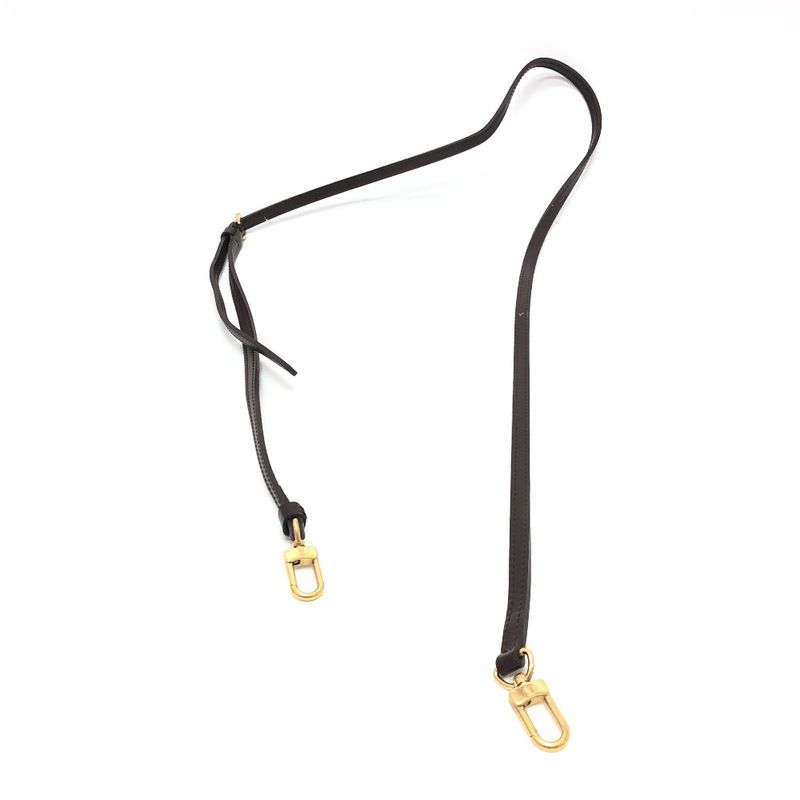 Louis Vuitton Shoulder Bag Pochette Ipanema N51296 Damier Canvas Ebène Brown