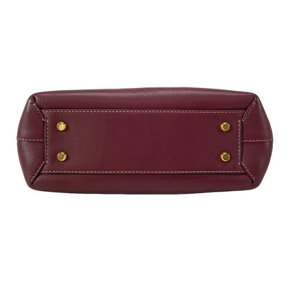 Bottega Veneta Shoulder Bag Small The Arco Bordeaux Lambskin